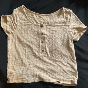 Yellow American Eagle Shirt